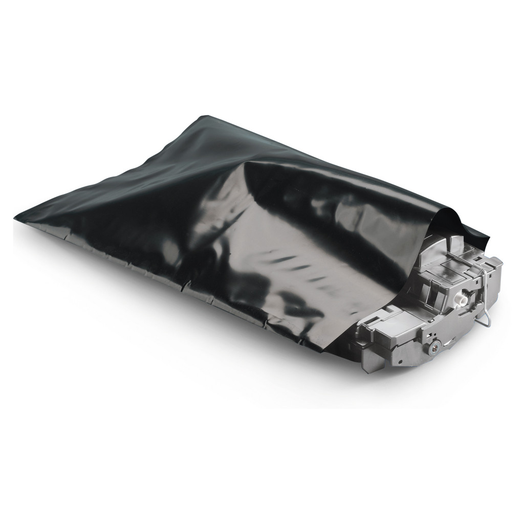 Gaine plastique opaque noire 100 microns