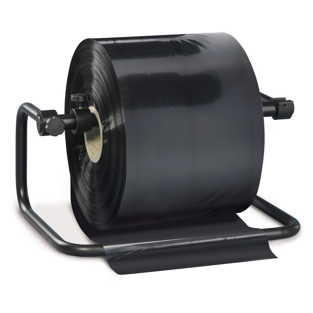 Gaine plastique opaque noire 100 microns