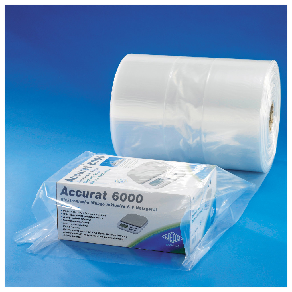 Gaine plastique thermosoudable transparente 30 microns