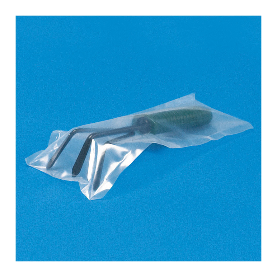 Gaine plastique thermosoudable transparente 150 microns