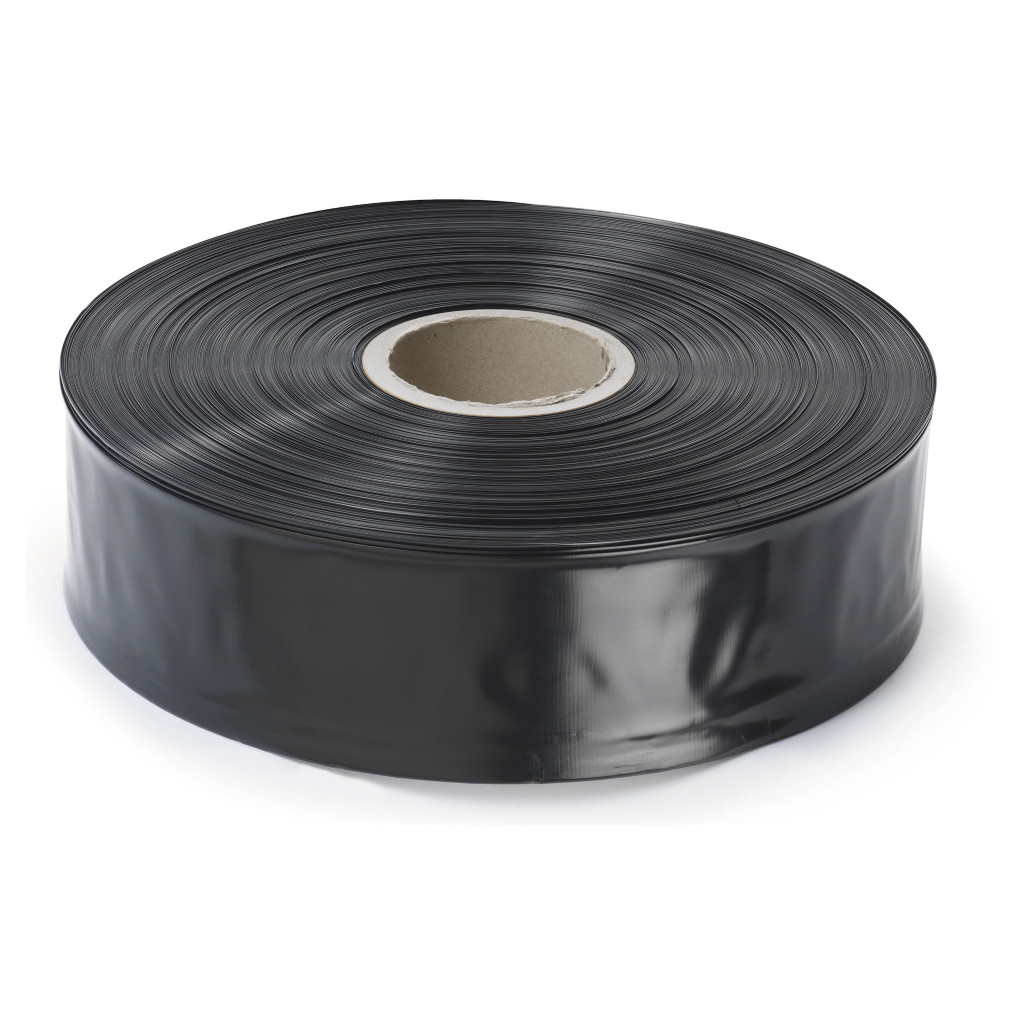 Gaine plastique opaque noire 100 microns