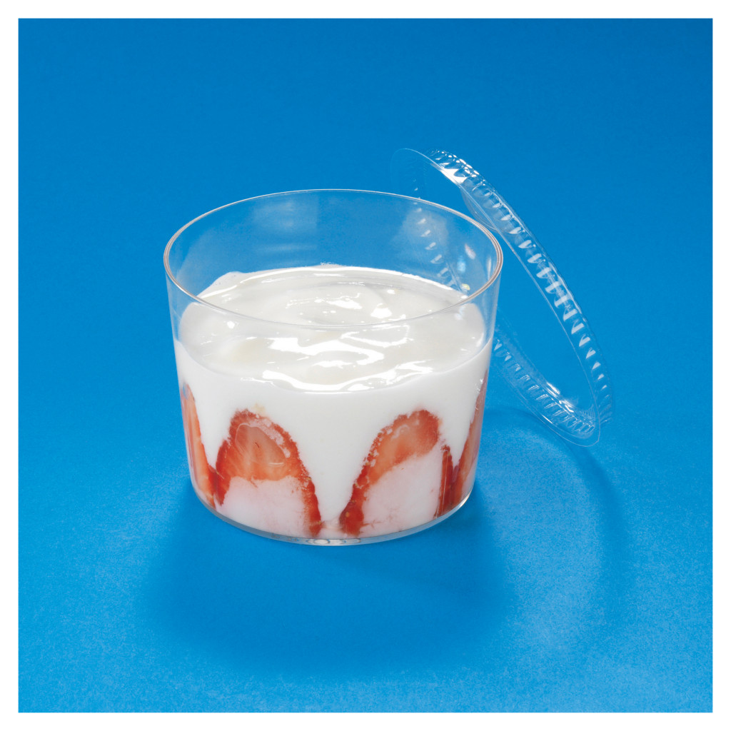 Grande verrine avec couvercle