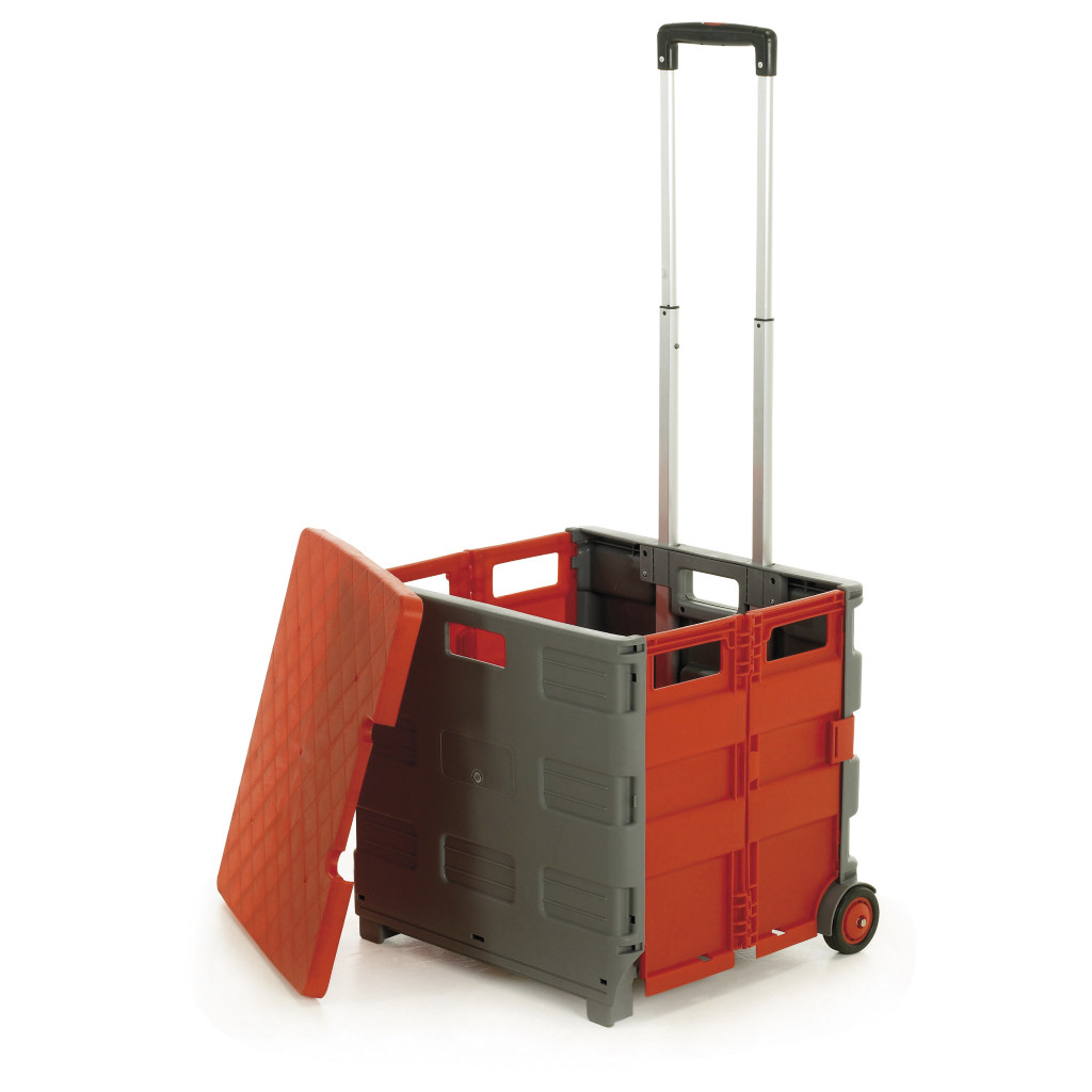 Folding box truck