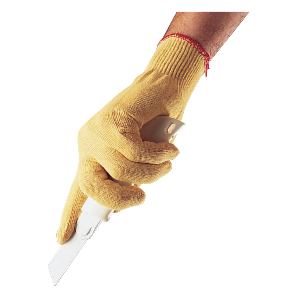 Gestrickte Handschuhe aus Kevlar