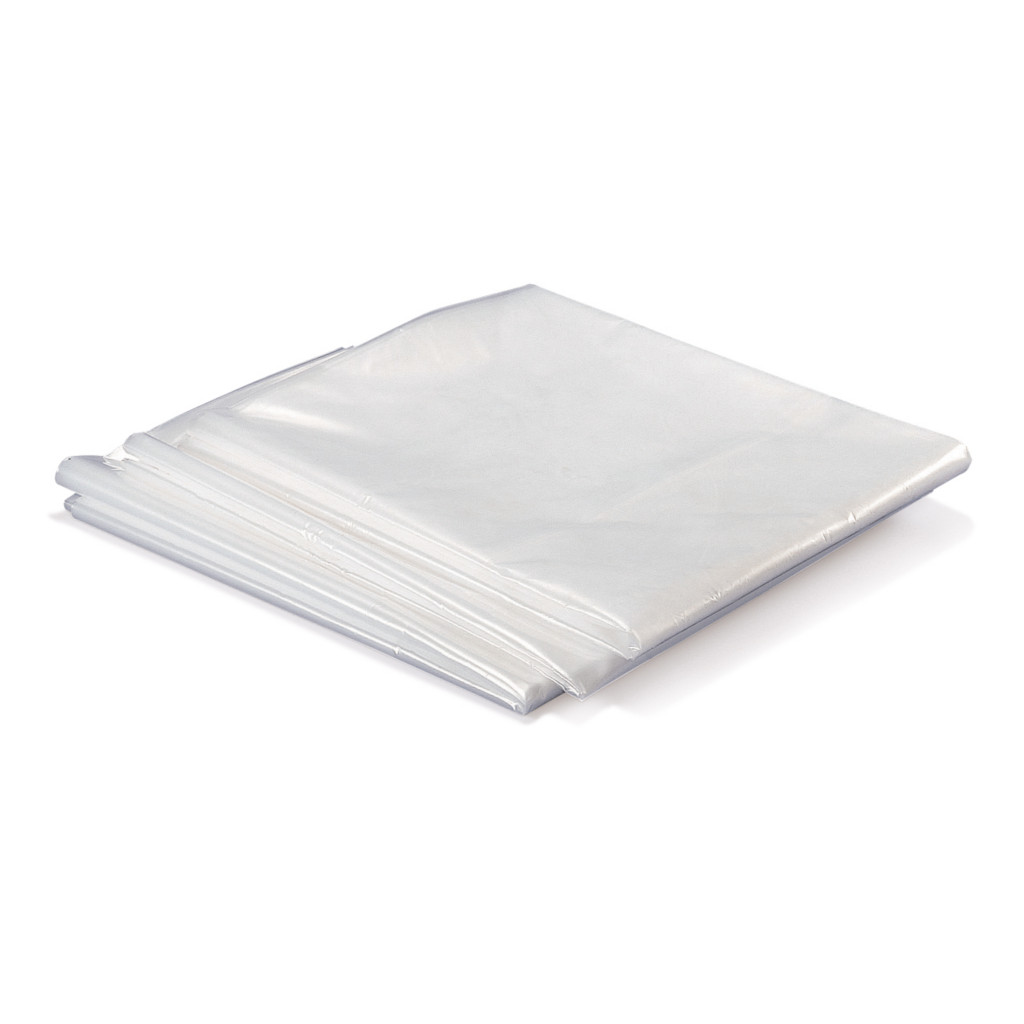 Housse plastique rétractable pour palette à l'unité 