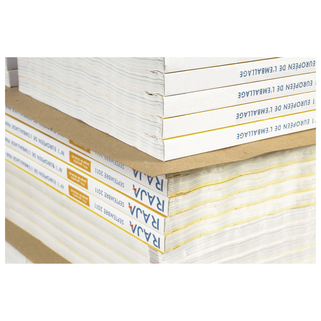 Plaque intercalaire en carton compact