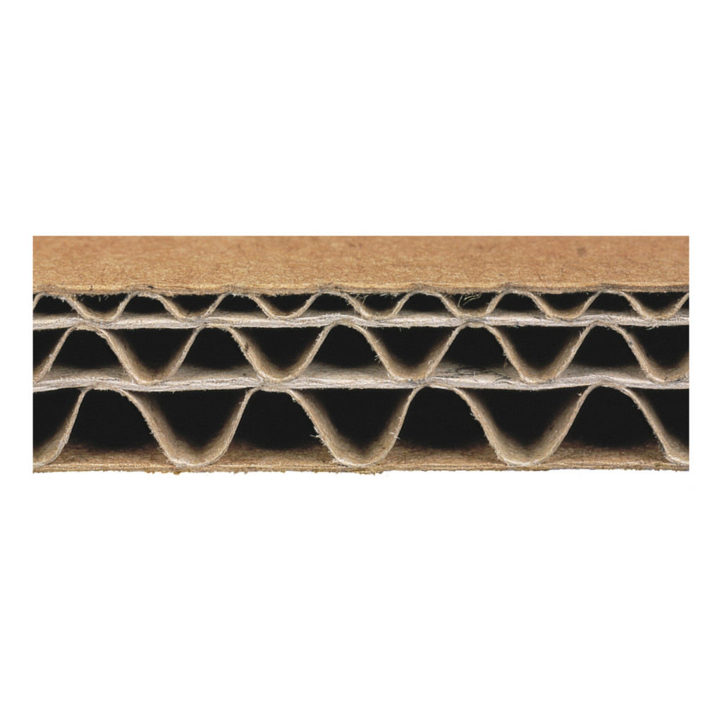 Palette carton à plots plastique