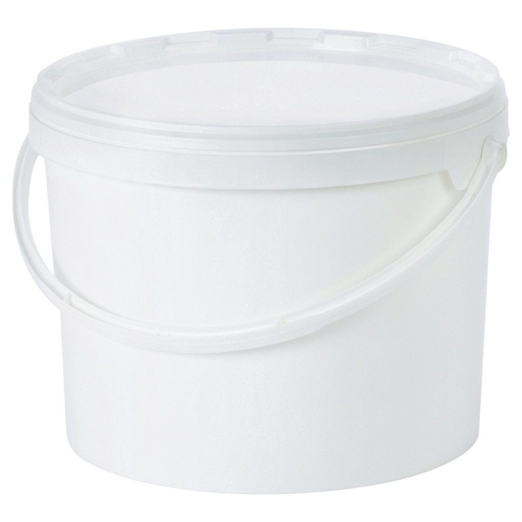 Seau plastique blanc opaque JOCKEY