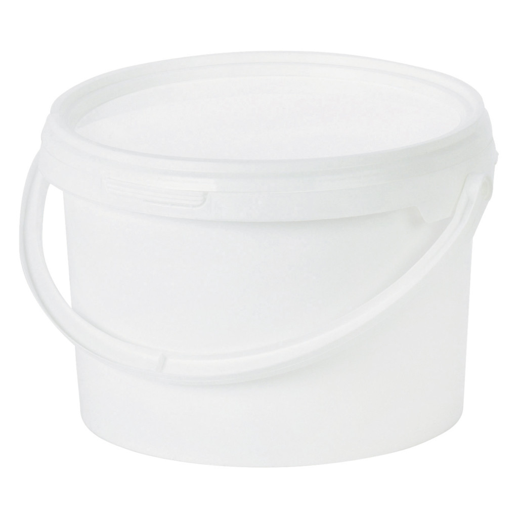 Seau plastique blanc opaque JOCKEY