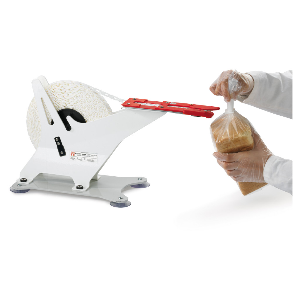Machine de fermeture de sacs par clips