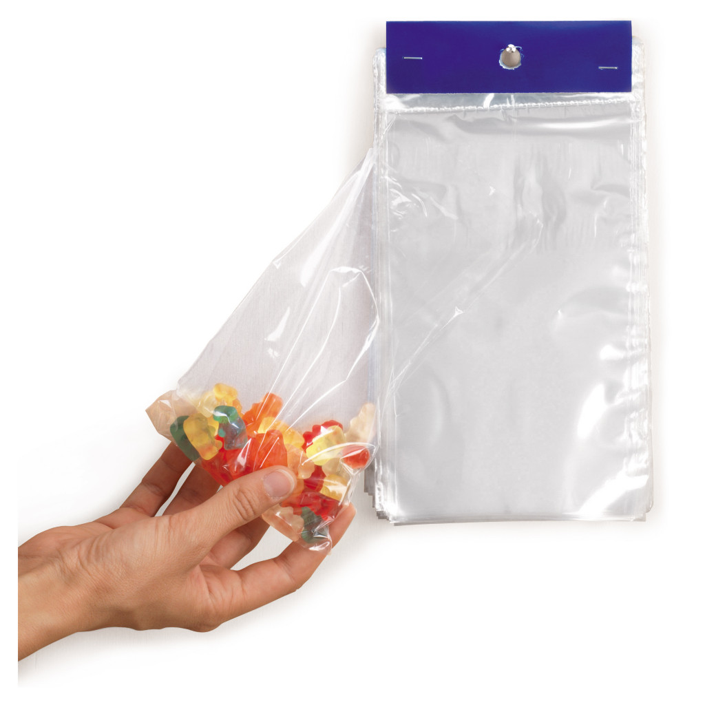 Sachet plastique liassé 20 à 28 microns