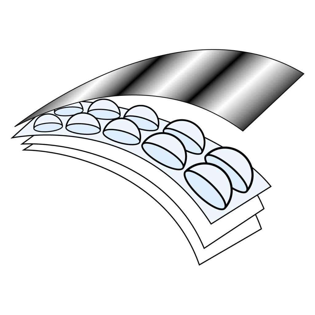 Film bulles pour isolation thermique Ø 10 mm qualité 90 microns