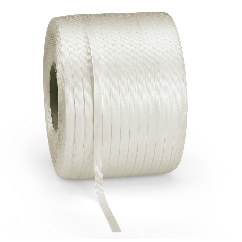 Feuillard textile collé pour presse à balle RAJASTRAP