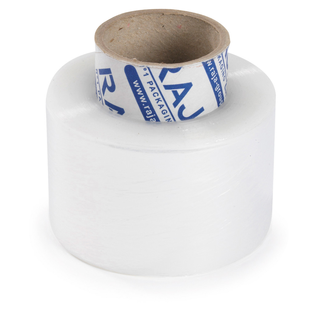 50mm mini-rolls of transparent cast stretch film