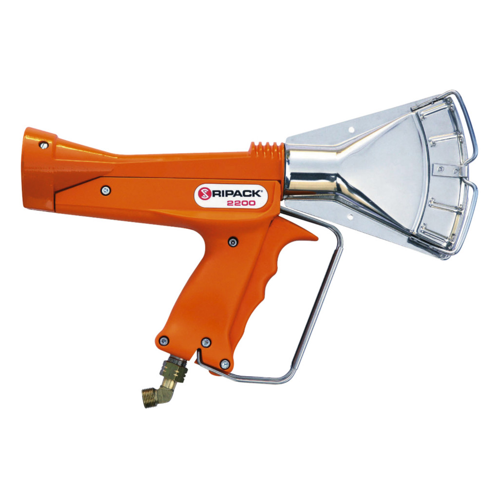 RIPACK 2200 heat shrink film gun and trolley kit