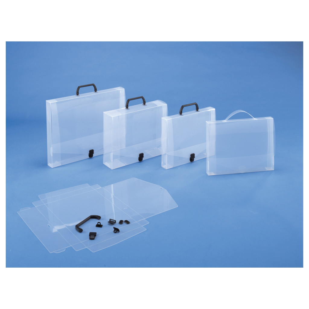 Mallette plastique transparente spéciale communication