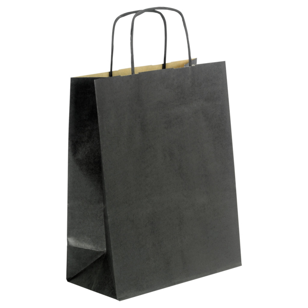  Sac kraft uni Uno à poignées torsadées