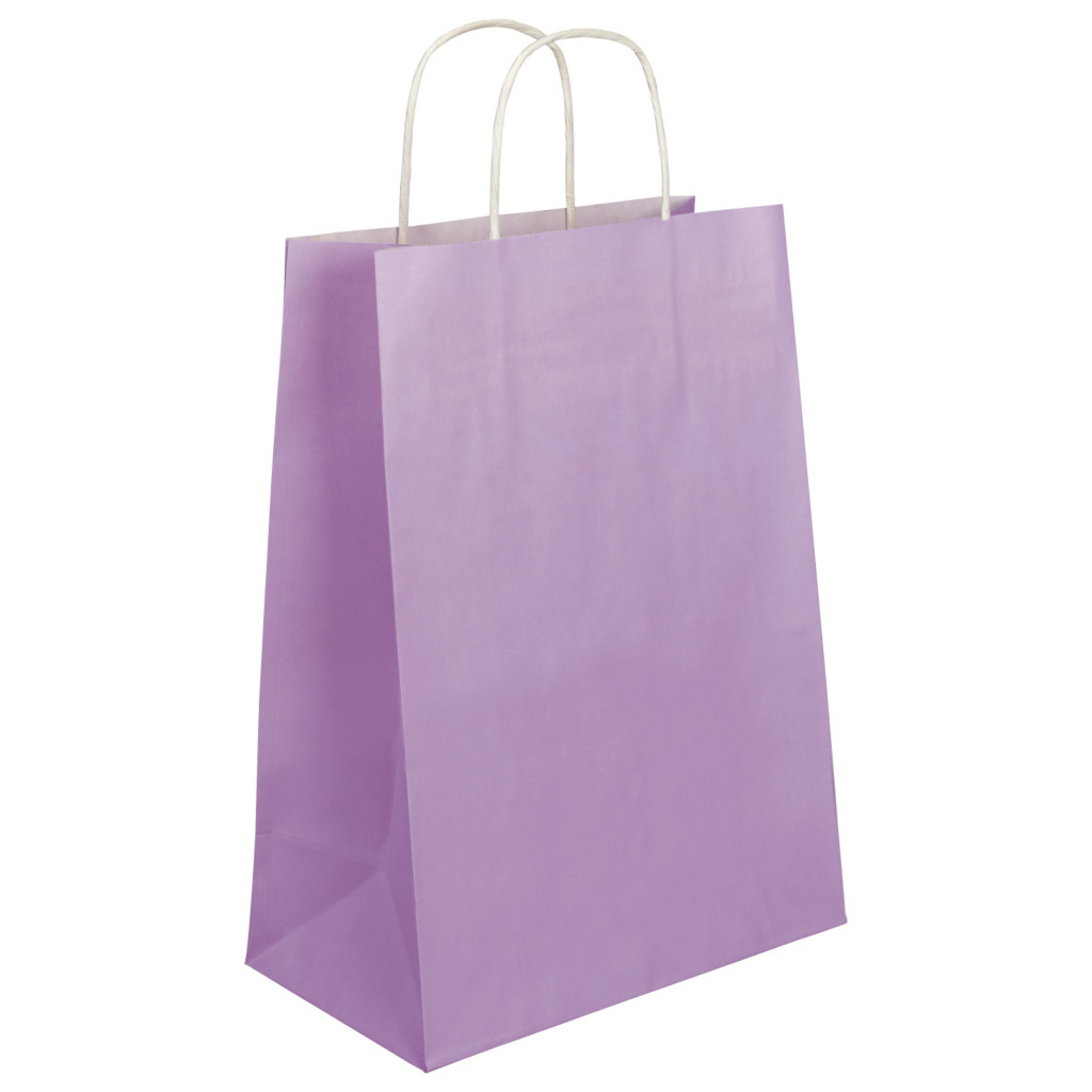  Sac kraft uni Uno à poignées torsadées