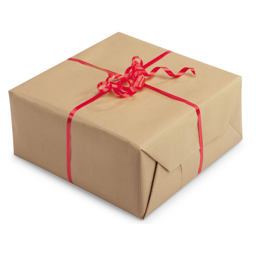 Papier cadeau en kraft uni