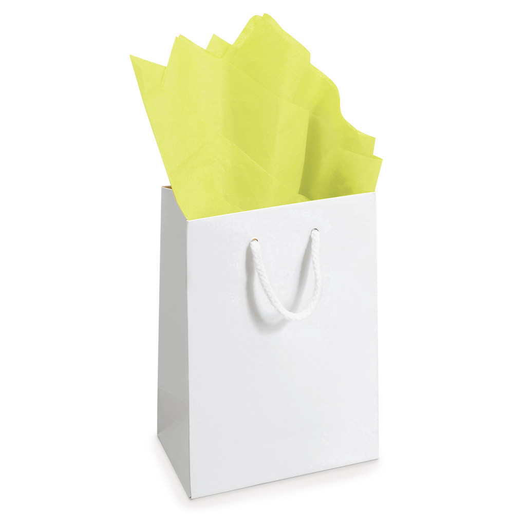 Coloured tissue paper