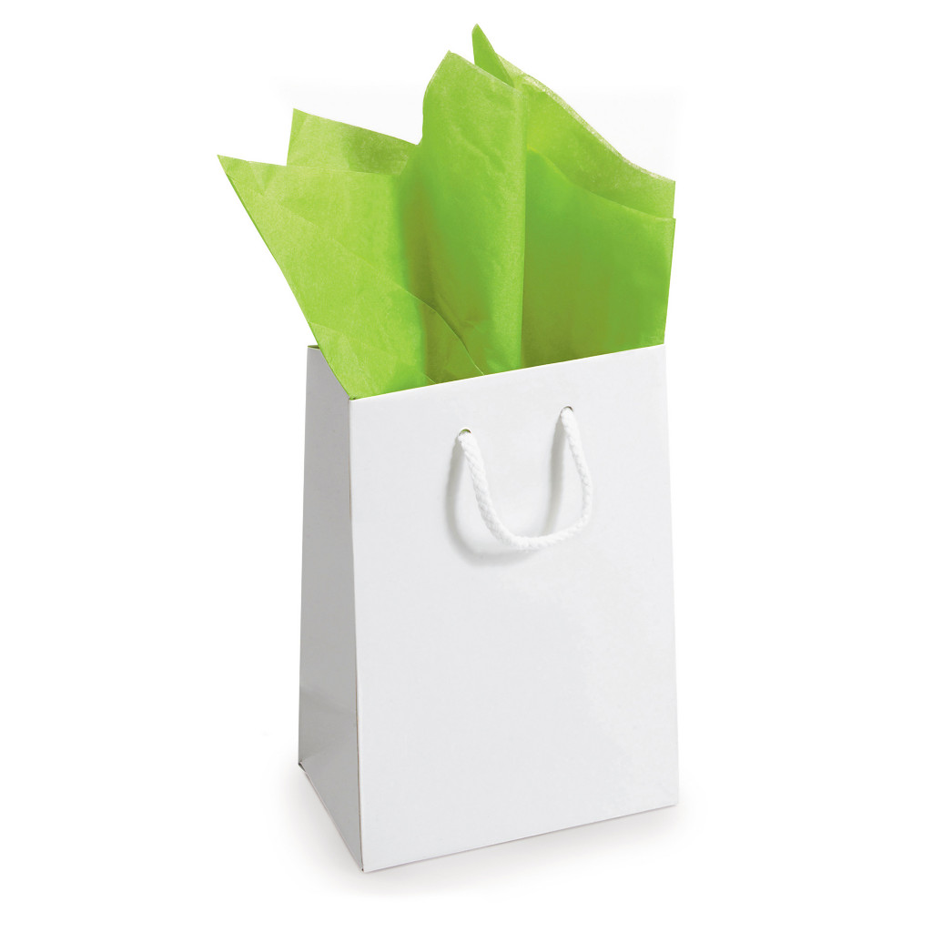 Coloured tissue paper