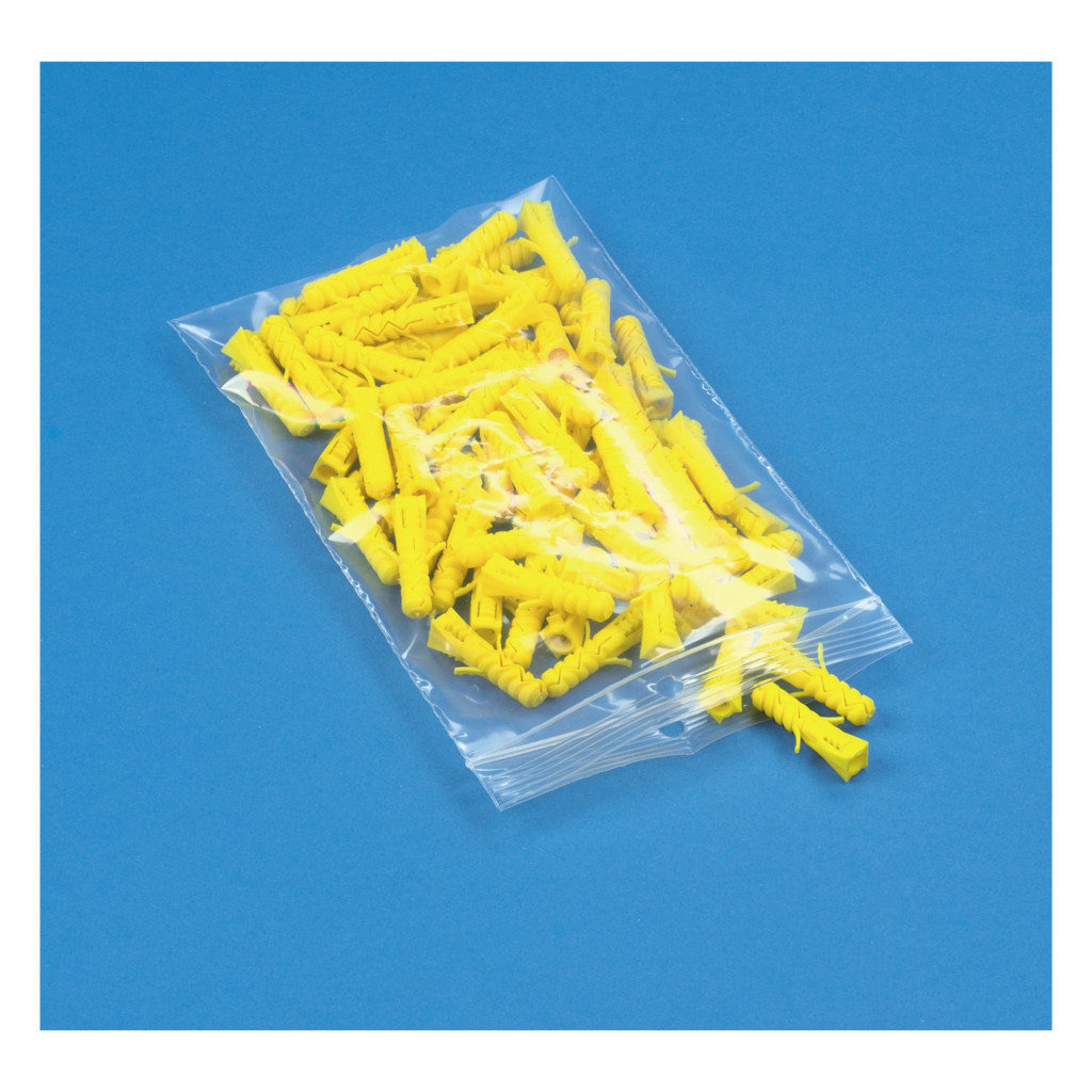 Sachet plastique à fermeture zip 50 microns RAJAGRIP Éco