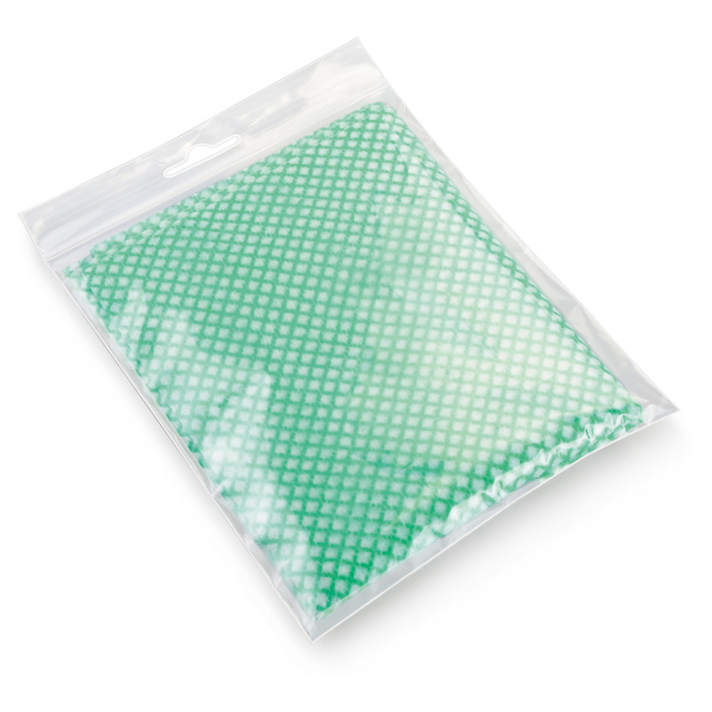 Sachet plastique à fermeture zip à trou de suspension européen 50 microns RAJAGRIP Éco