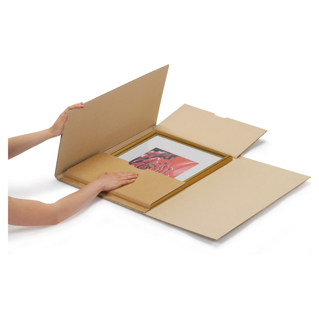 Étui carton Pac Cadre  adaptable en hauteur