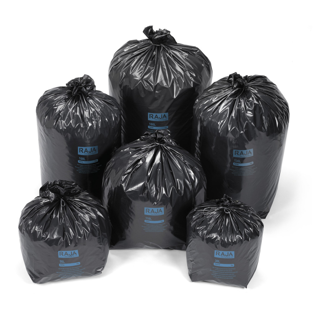 Bolsa de basura de gran resistencia RAJA 