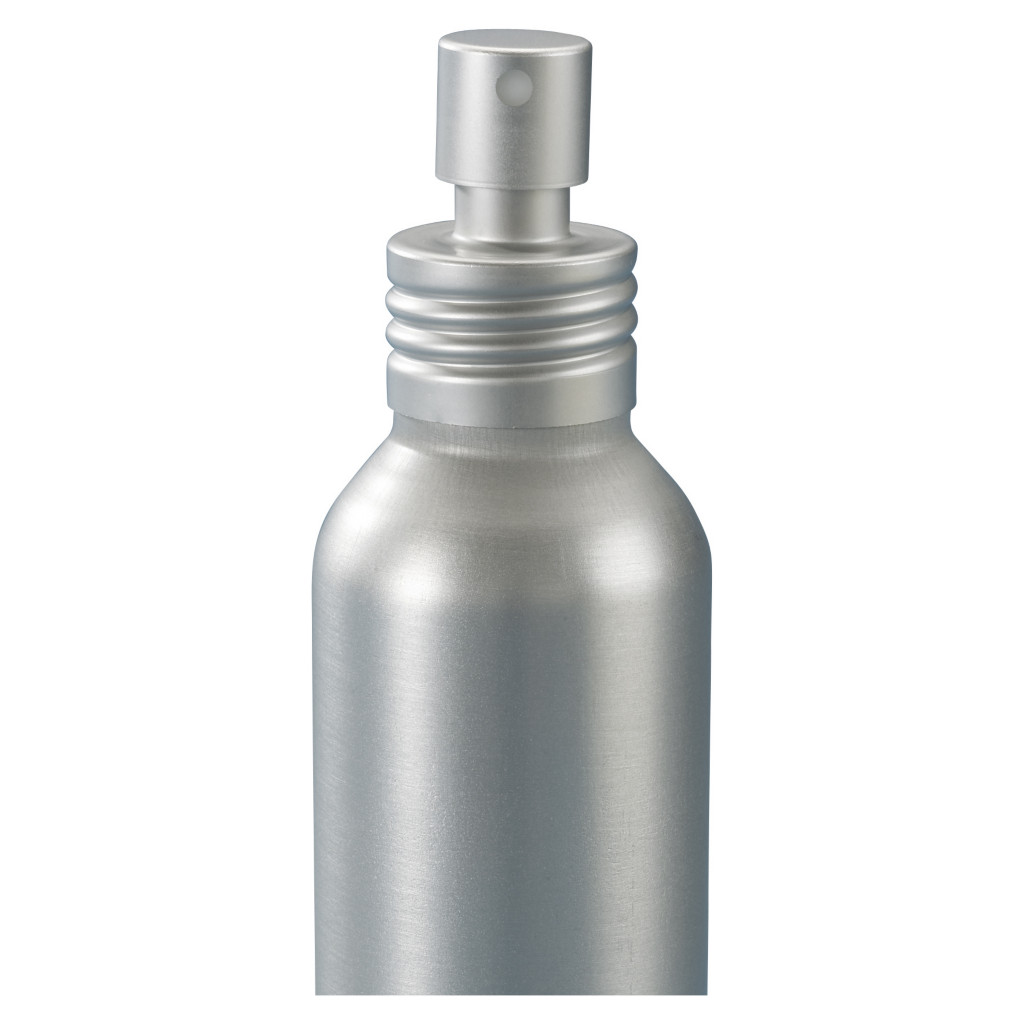 Flacon en aluminium brossé
