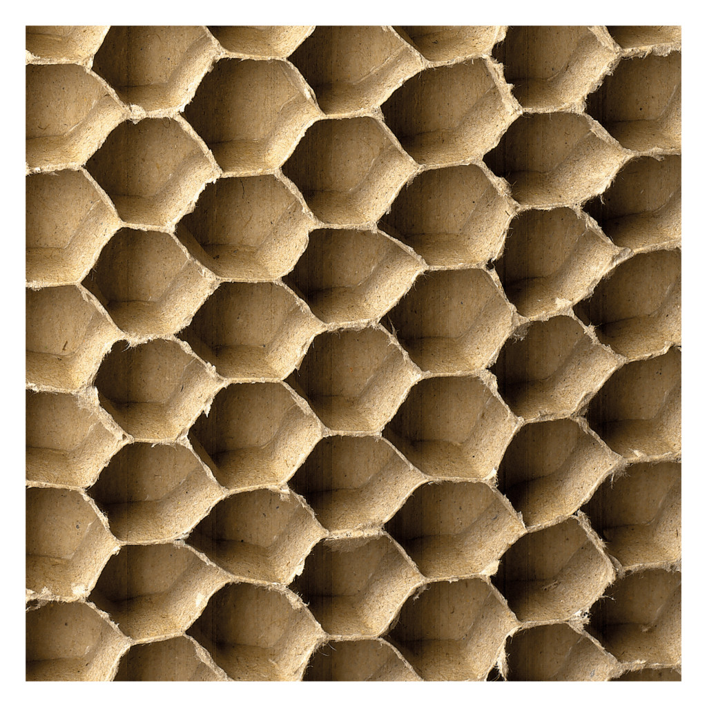 Plaque intercalaire en carton alvéolaire