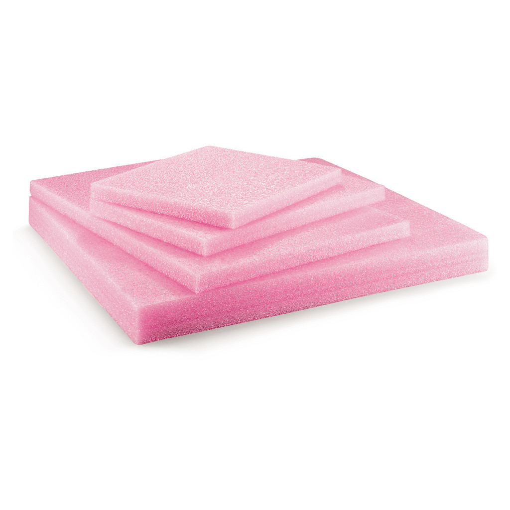 Antistatic foam blocks