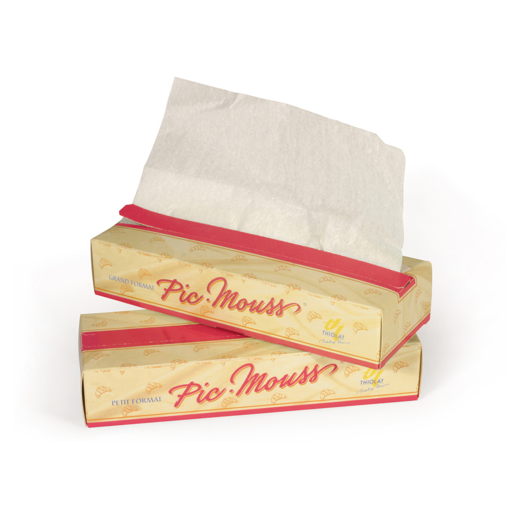 Papier mousseline en boîte distributrice Pic Mouss