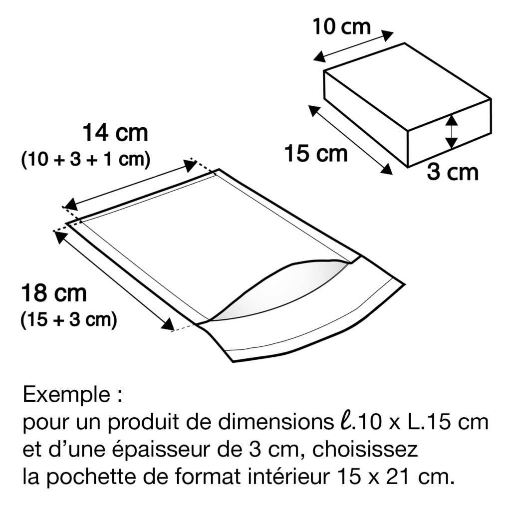 Pochette matelassée de bulles Rajabul Eco