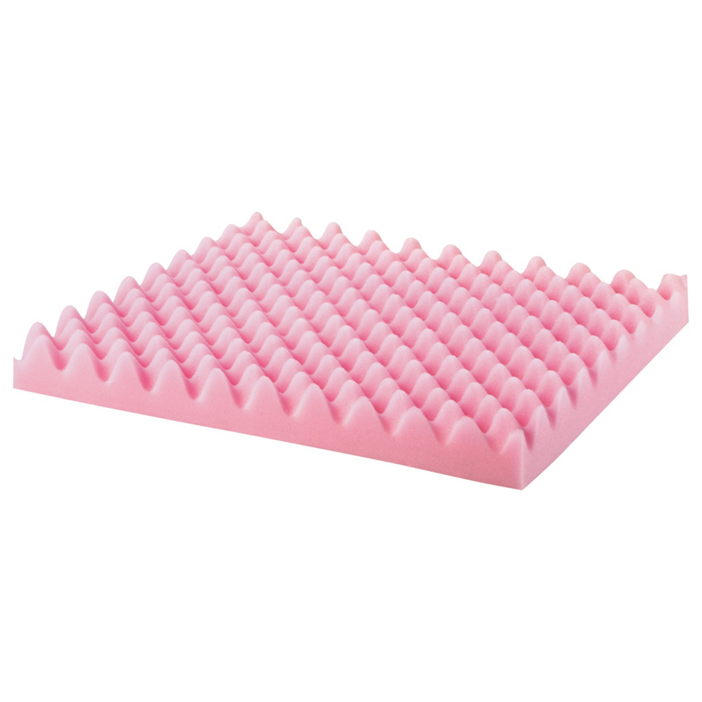 Plaque en mousse polyuréthane rose - antistatique