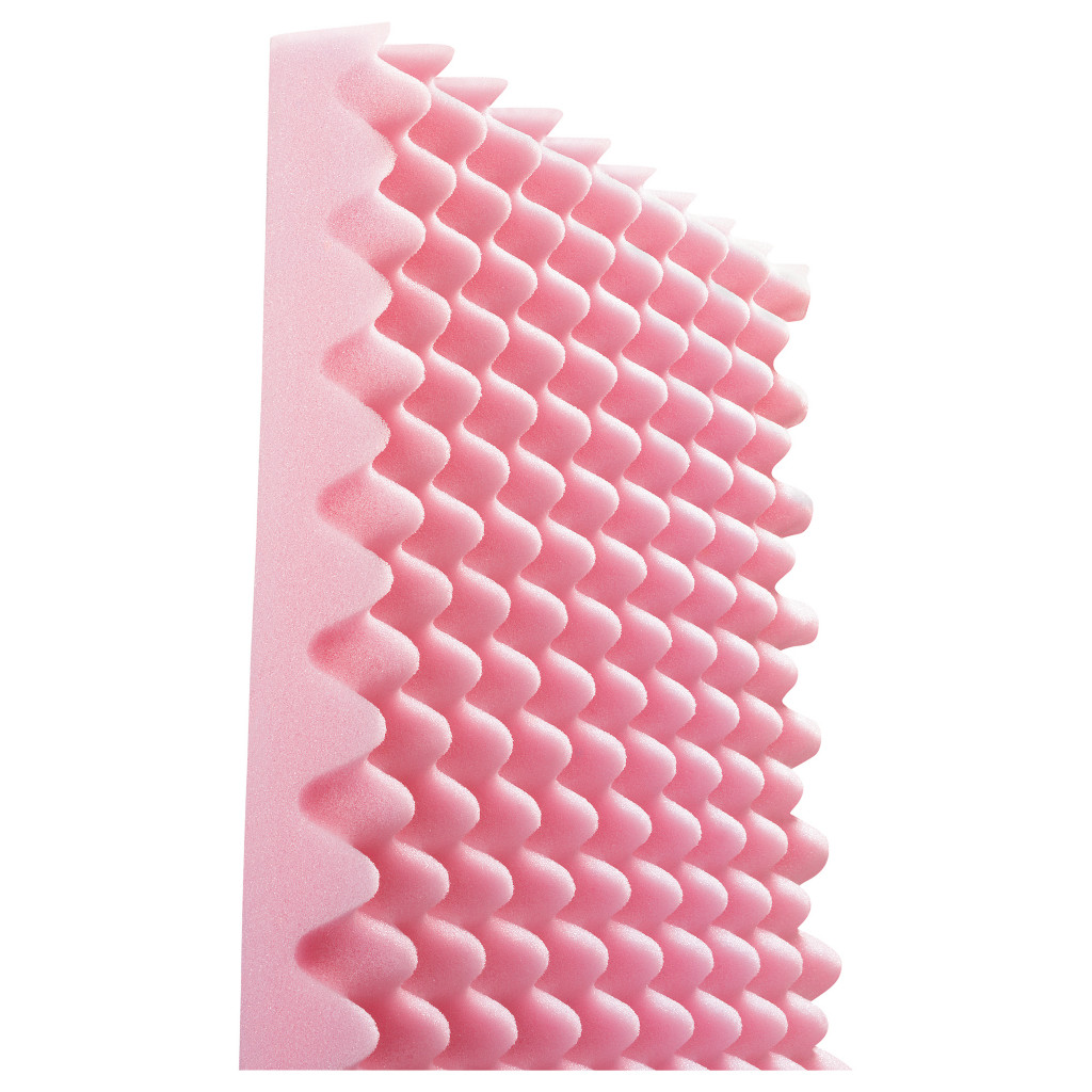 Plaque en mousse polyuréthane rose - antistatique