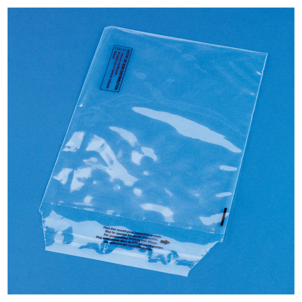 Pochette plastique transparente 75 microns