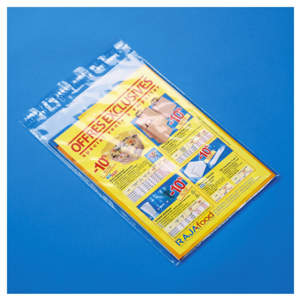 Clear polythene mailers