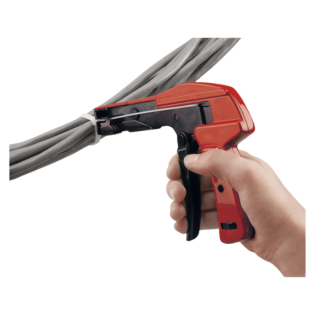 Pince de serrage pour lien autobloquant largeur maxi 4,8 mm