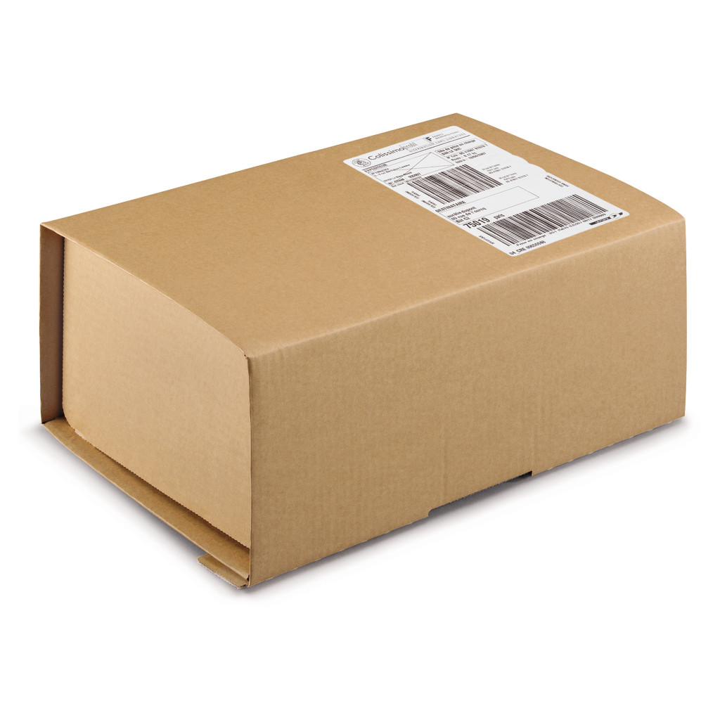 Boîte postale carton sécurisée  Quickbox brune
