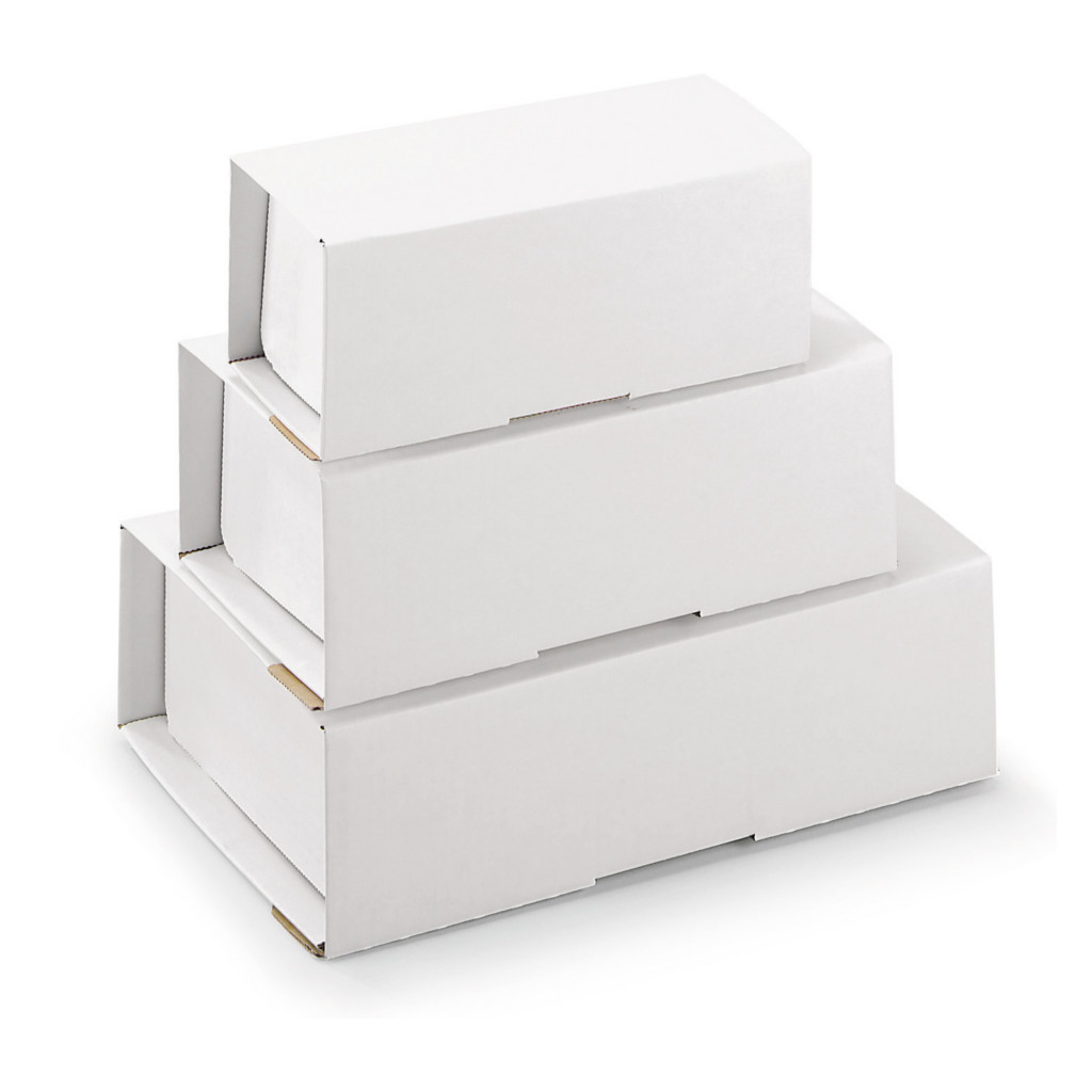 Boîte postale sécurisée en carton Quickbox blanche
