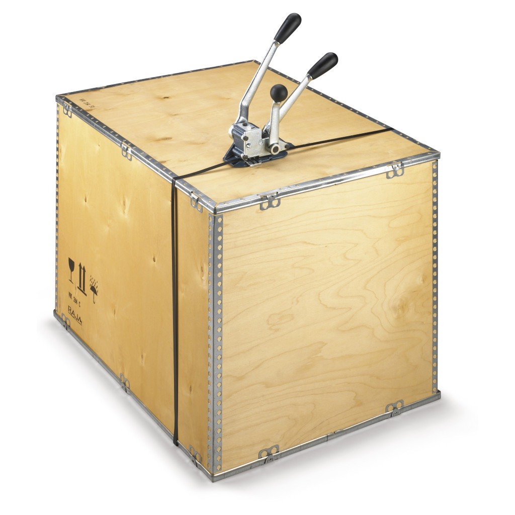 Tendeur-sertisseur avec chapes pour feuillard acier Record®