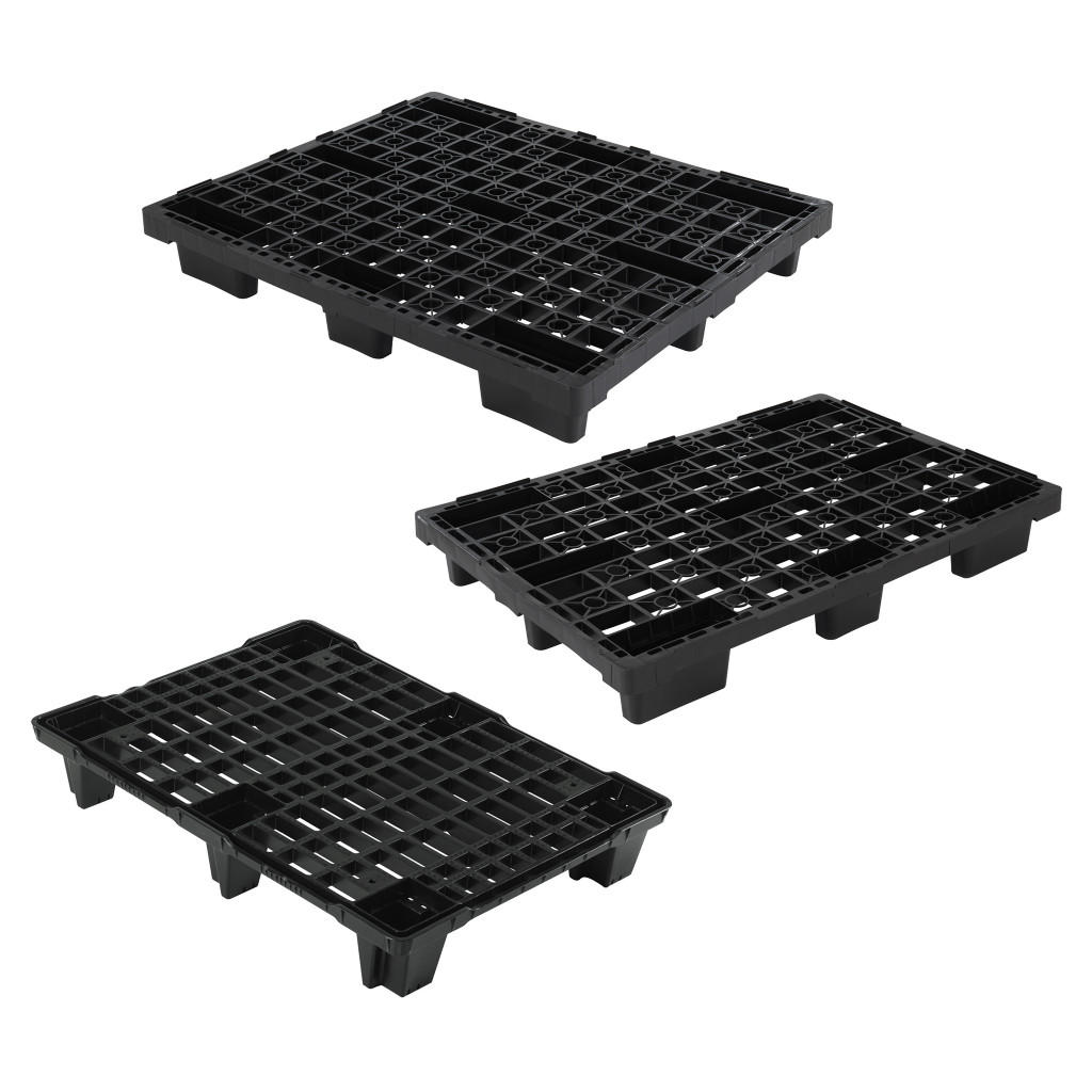 Palette plastique légère emboîtable ECONOMIQUE