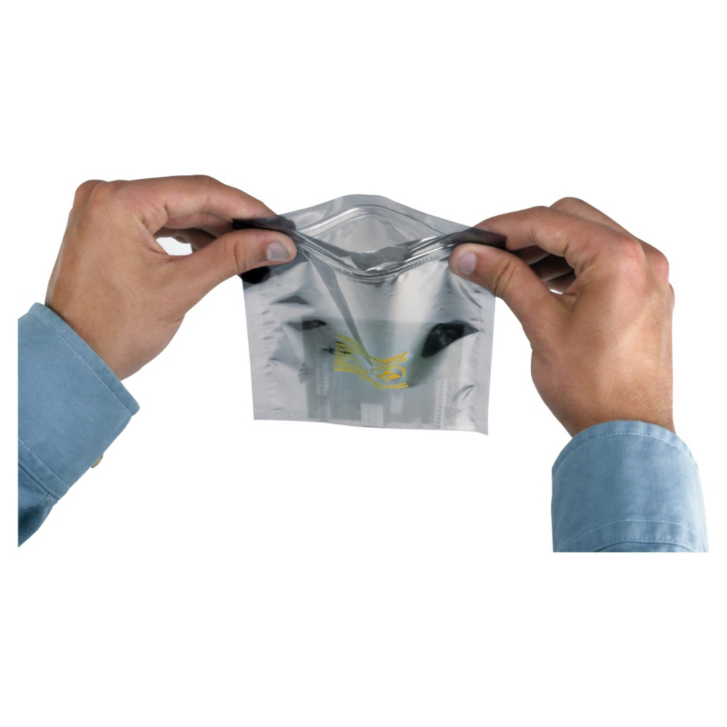 Sachet blindé antistatique à fermeture zip