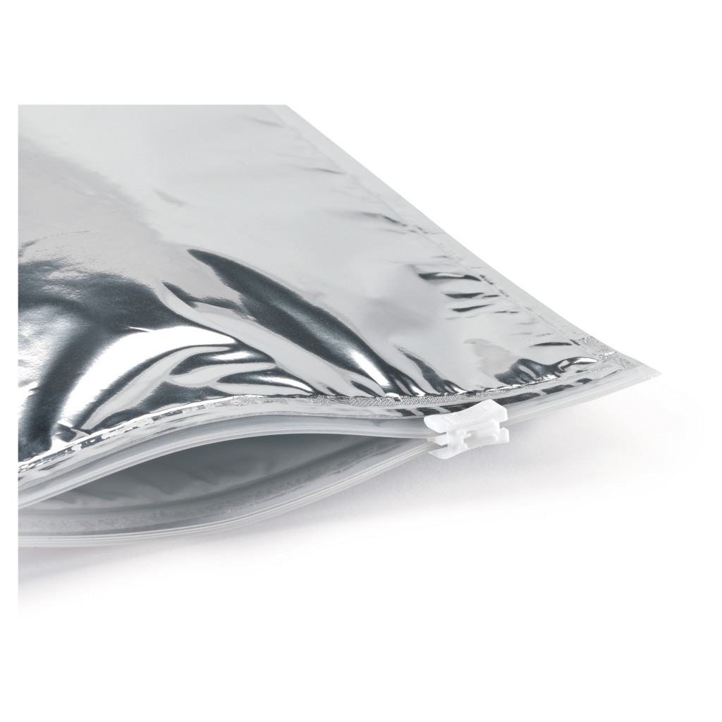 Sachet plastique isotherme à curseur