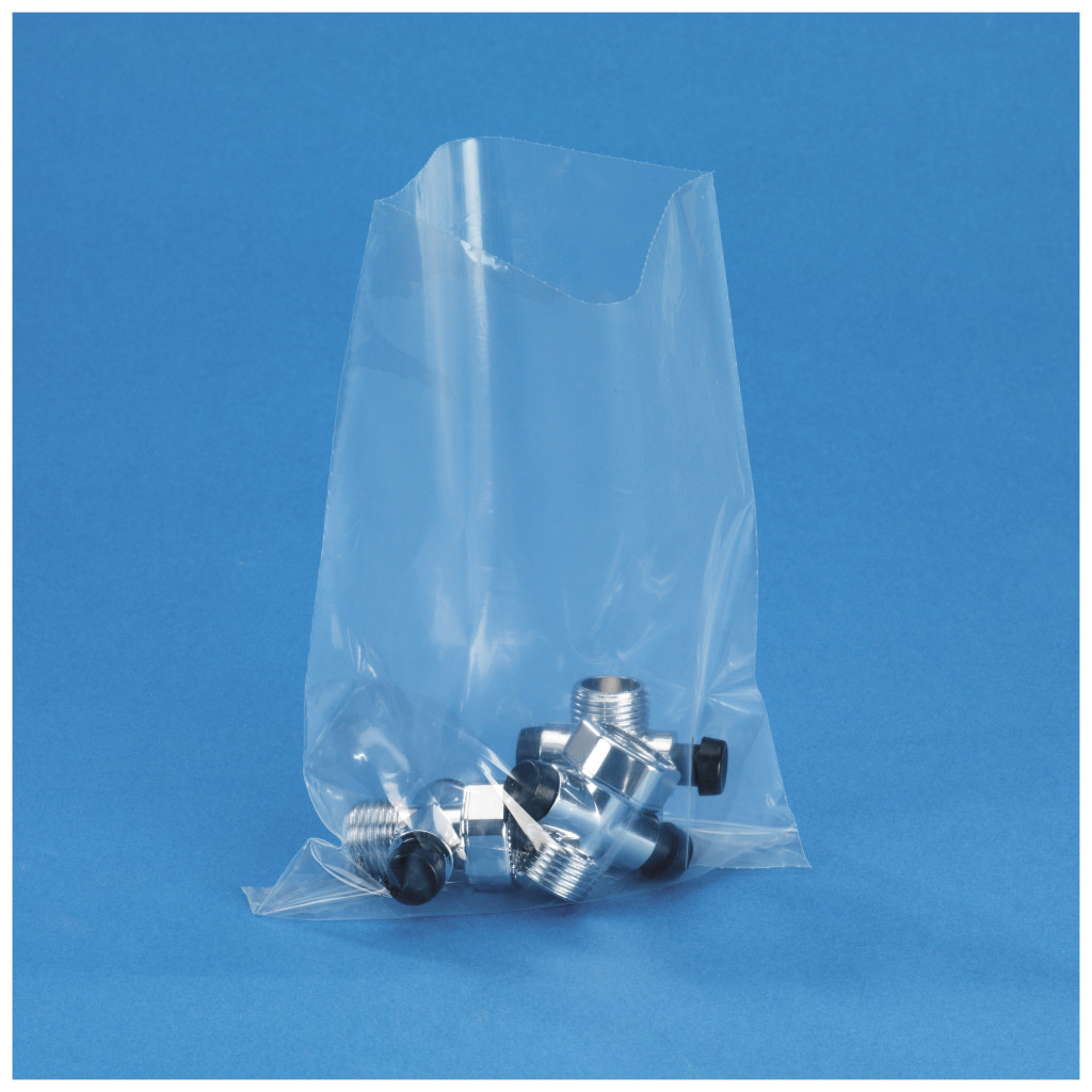 Sachet plastique pré-ouvert en rouleau 50 microns