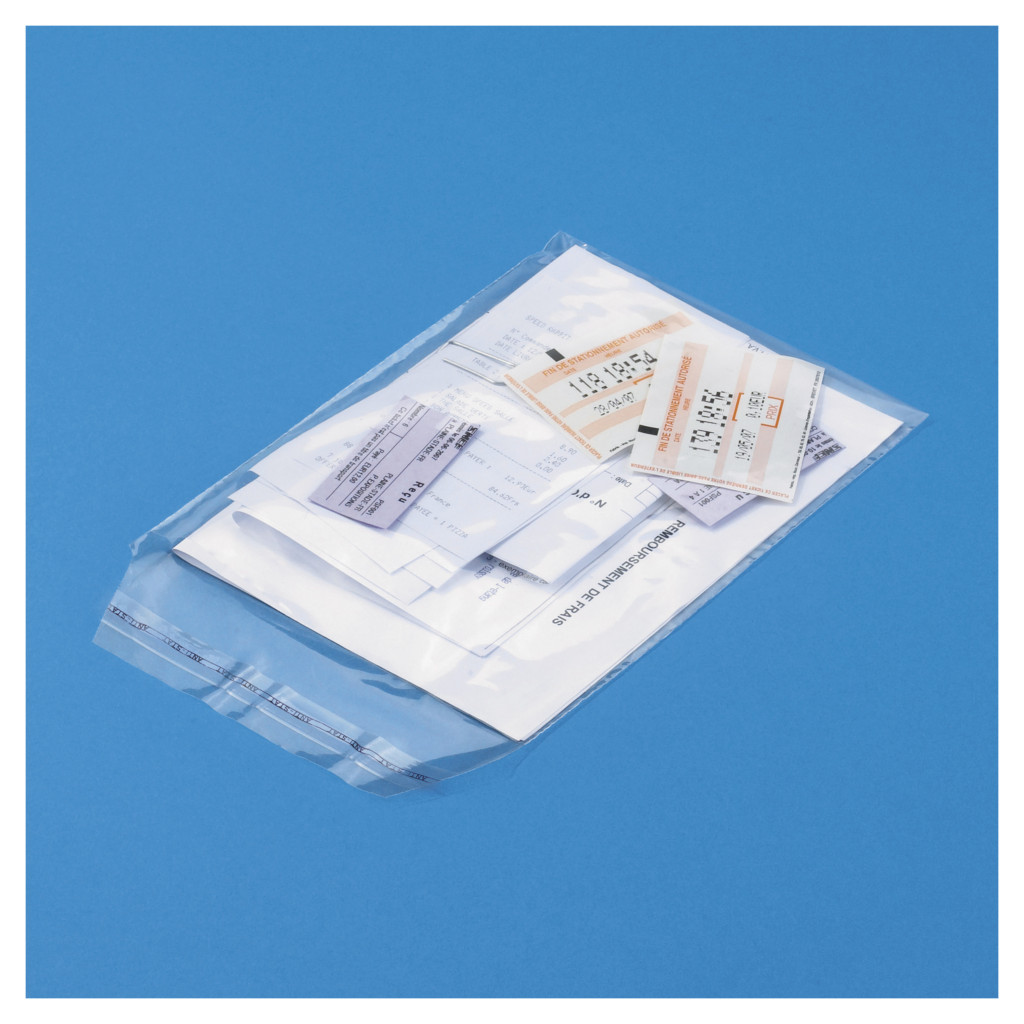 Sachet plastique à fermeture adhésive 50 microns