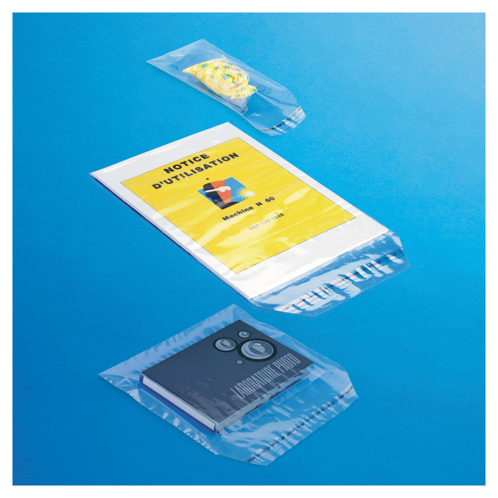 Sachet plastique à fermeture adhésive 50 microns