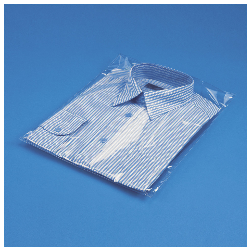 Gusseted self-seal polypropylene bags
