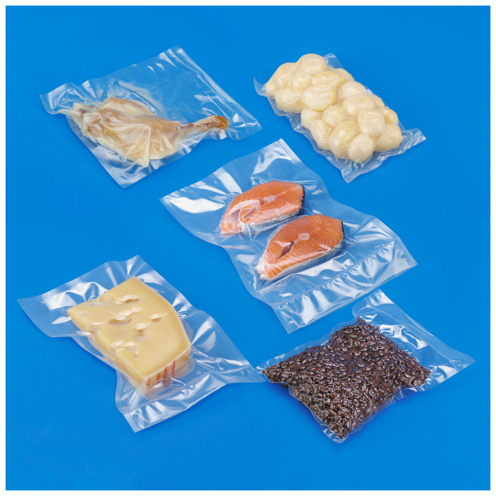 Sachet plastique pour emballage sous vide 90 microns